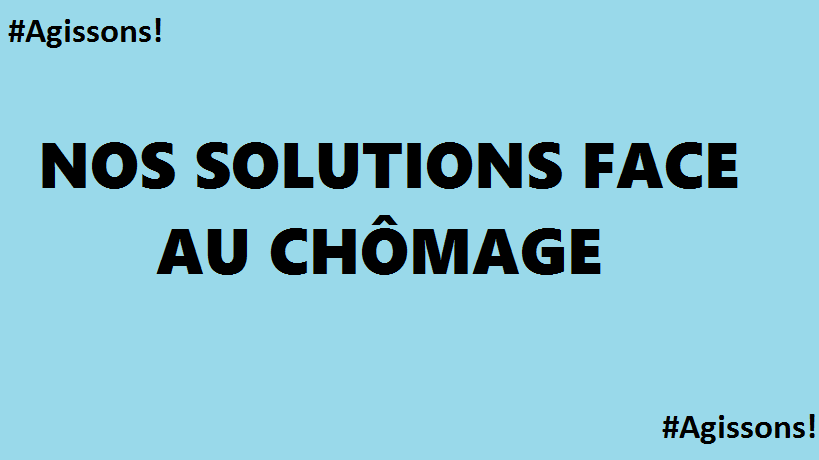 solutions chomage